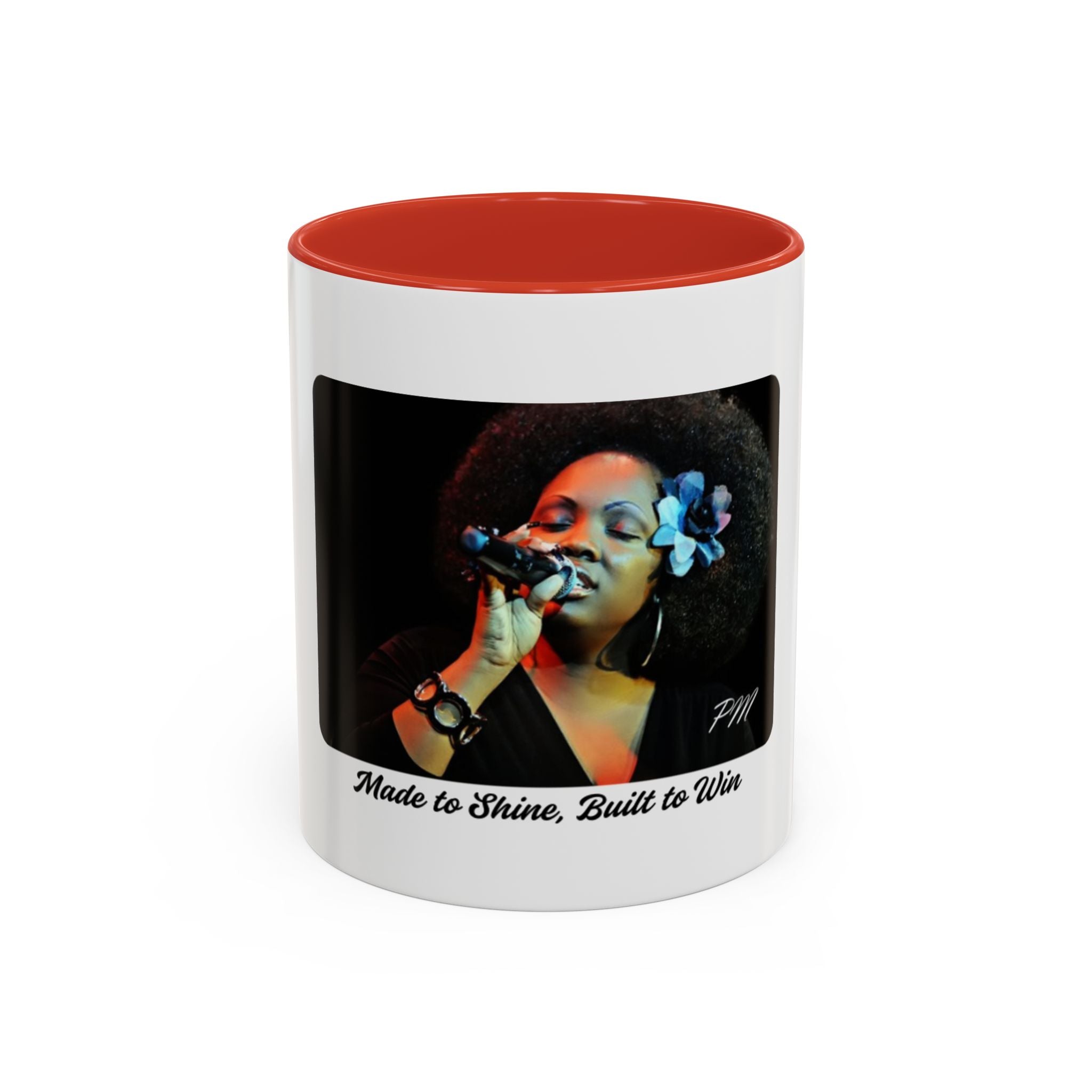 Inspiring Coffee Mug, Motivational Ceramic Mug, 'Made to Shine, Built to Win' Cup, Empowering Drinkware Gift, The Ameya Taylor Experience